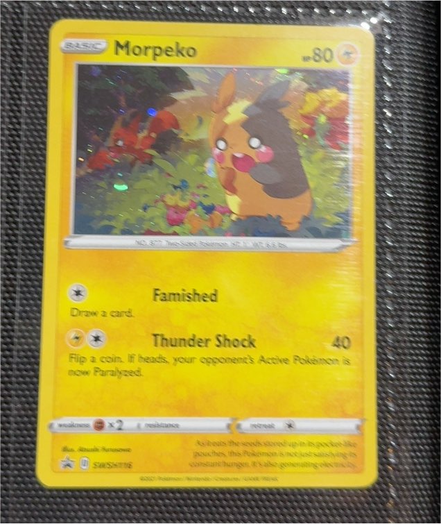 2021 Pokémon SWSH116 Morpeko — front