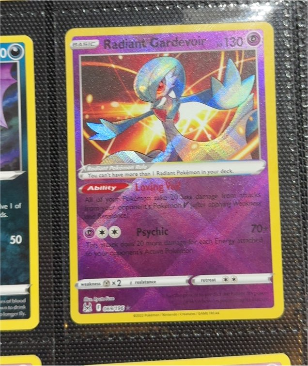 2022 Pokémon Sword & Shield Lost Origin #069 Radiant Gardevoir — front