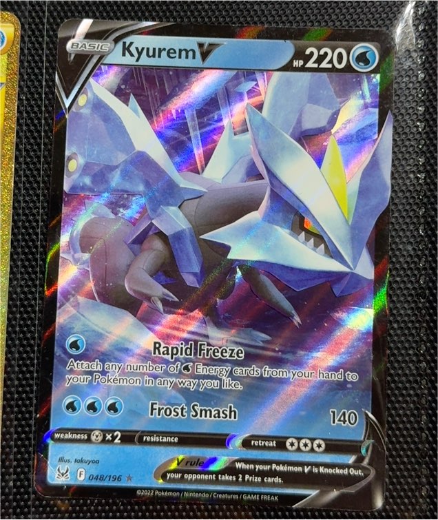 2022 Pokémon Lost Origin #048 Kyurem V — front