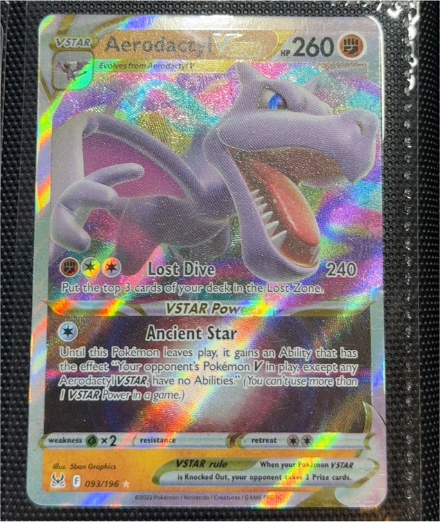 Aerodactyl VSTAR 093/196 Lost Origin — front