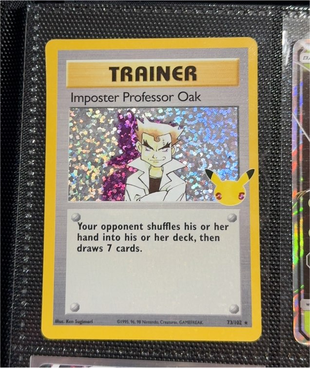 2021 Pokémon Celebrations Classic Collection #73 Imposter Professor Oak — front