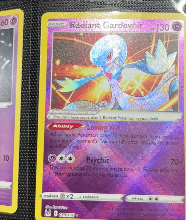 2022 Pokémon TCG Lost Origin #069 Radiant Gardevoir — front
