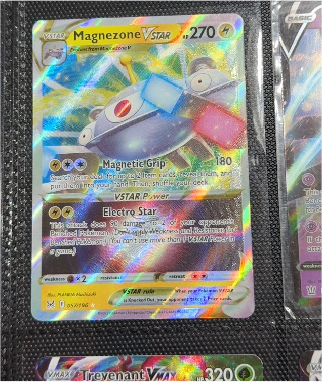 2022 Pokémon Lost Origins #057 Magnezone VSTAR — front