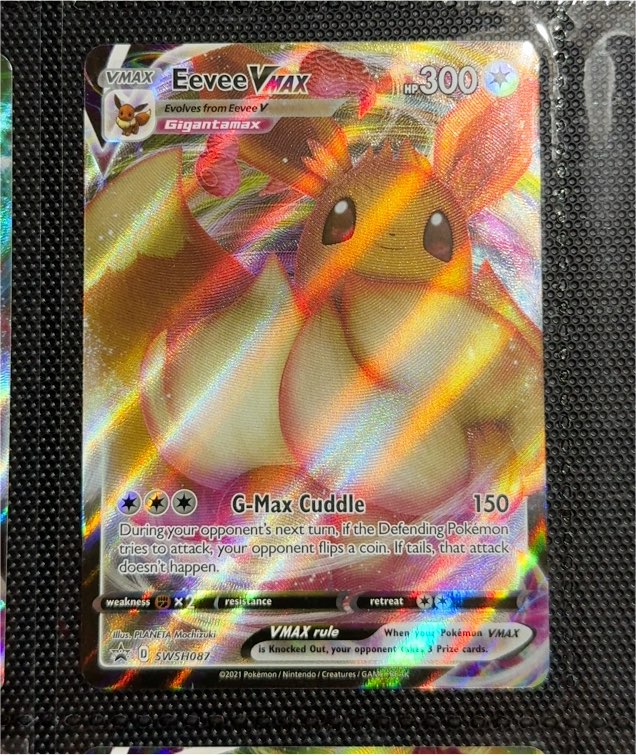 2021 Pokémon TCG Eevee VMAX SWSH087 — front