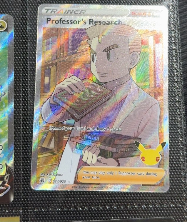 2021 Pokémon Celebrations #024 Professor's Research — front