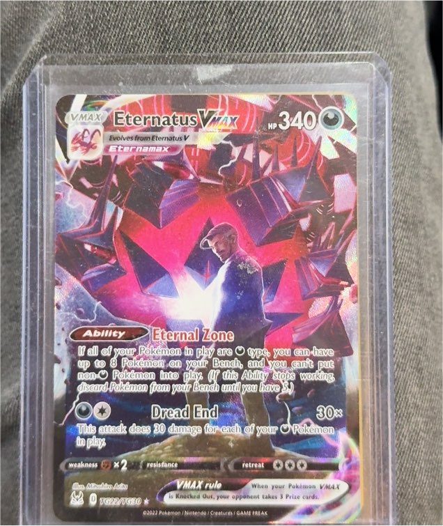 2022 Pokémon TCG Eternatus VMAX #TG22/TG30 — front