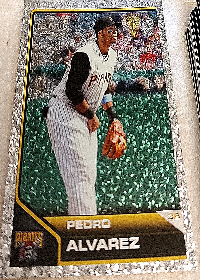 2011 Topps Lineage Platinum Diamond Anniversary #2B Pedro Alvarez — front