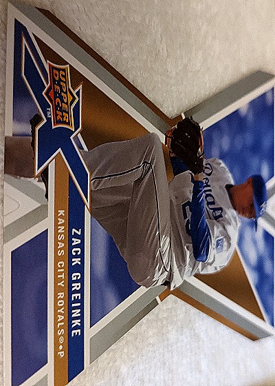 2008 Upper Deck X #49 Zack Greinke — front