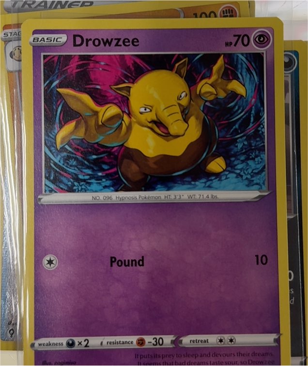2021 Pokémon SWSH07: Evolving Skies #61 Drowzee — front