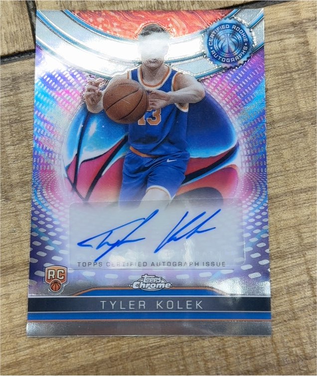 2024-25 Topps Chrome #Tyler Kolek — front