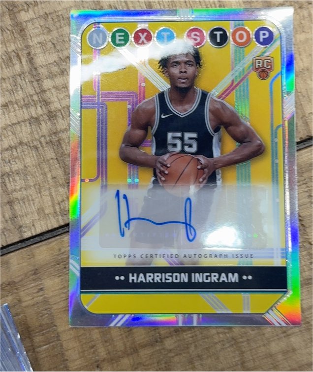 2024-25 Topps Chrome Basketball #Next Stop Harrison Ingram — front