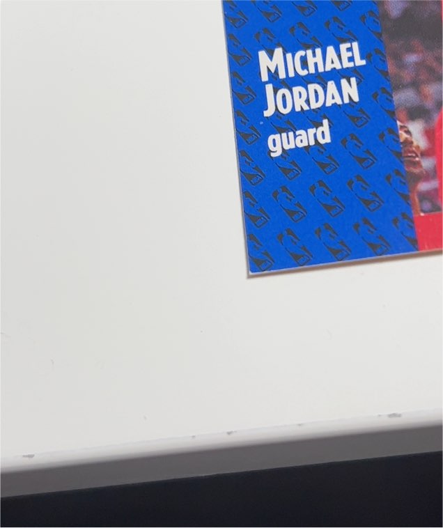 1990 NBA Michael Jordan — front