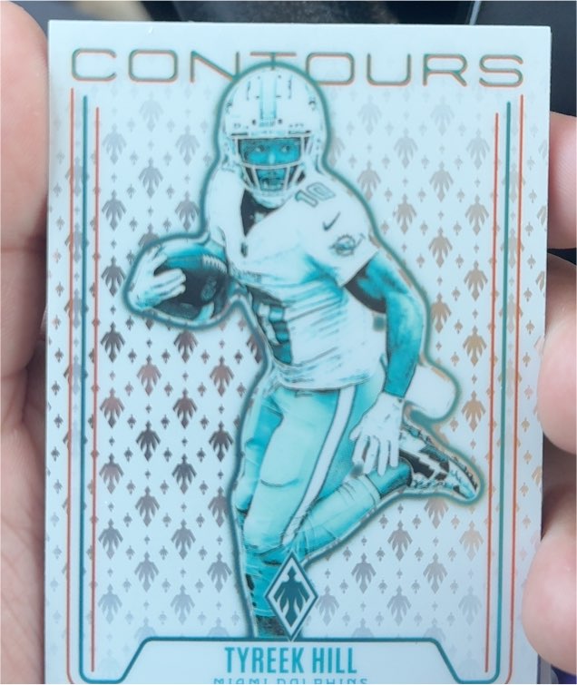 2024 Panini Phoenix Contours #CON-THL Tyreek Hill — front