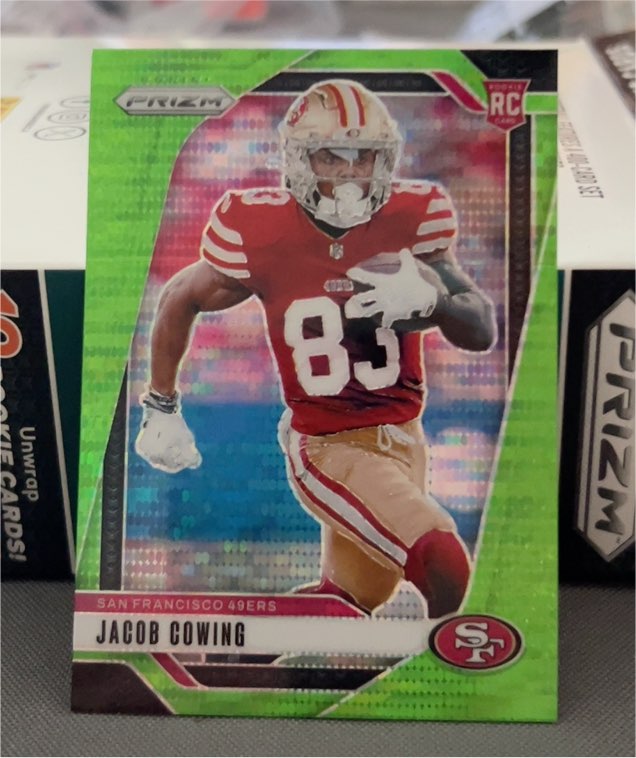 2024 Panini Prizm #335 Jacob Cowing — front