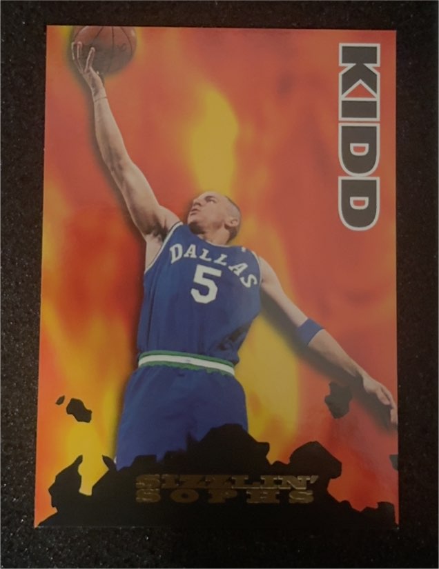 1995-96 Hoops #202 Jason Kidd Dallas Mavericks — front