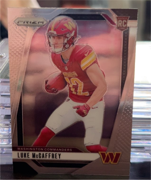 2024 Panini Prizm #367 Luke McCaffrey — front