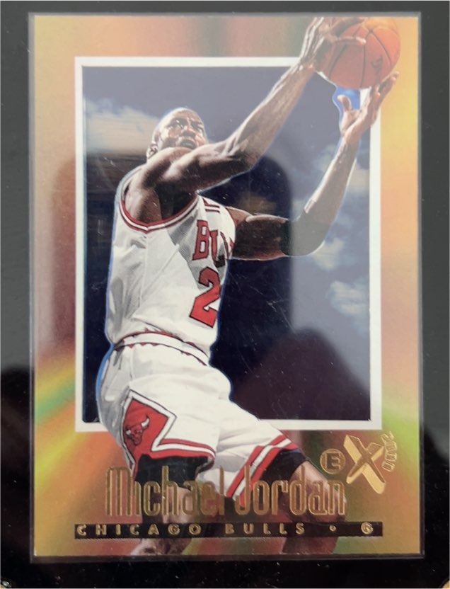 1996-97 Skybox E-X2000 #9 Michael Jordan — front