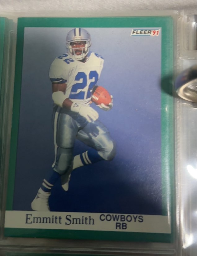 1991 Fleer #237 Emmitt Smith — front