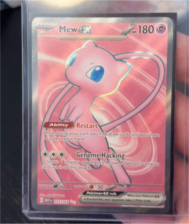 2023 Pokémon Scarlet & Violet 151 #193 Mew ex — front