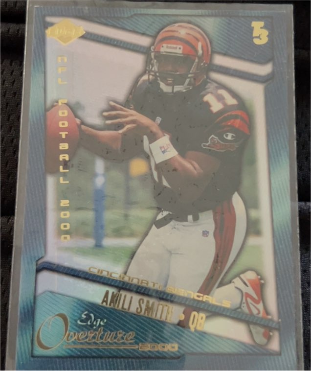2000 Collectors Edge Edge Overture #3 Akili Smith — front