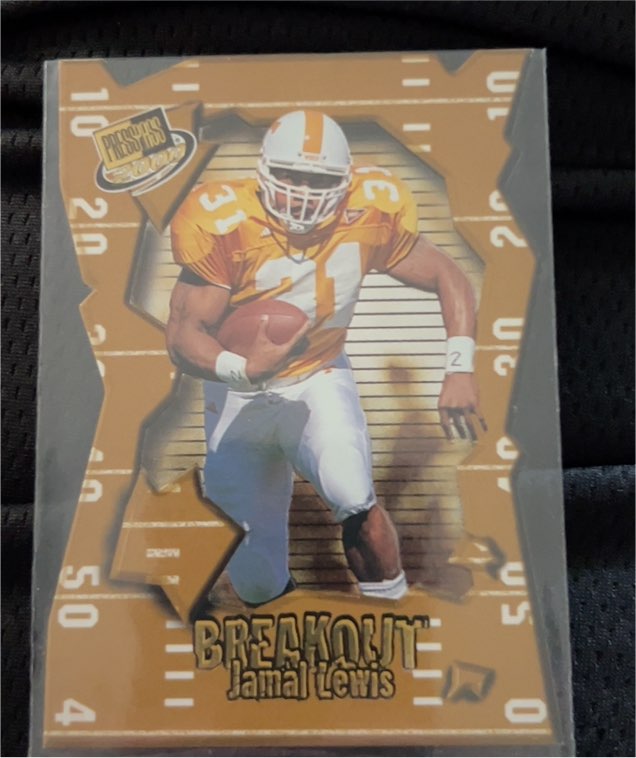 2000 Press Pass Breakout #BO31 Jamal Lewis — front