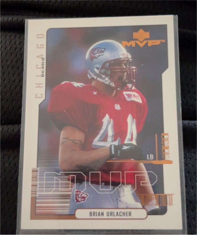 2000 Upper Deck MVP #192 Brian Urlacher — front