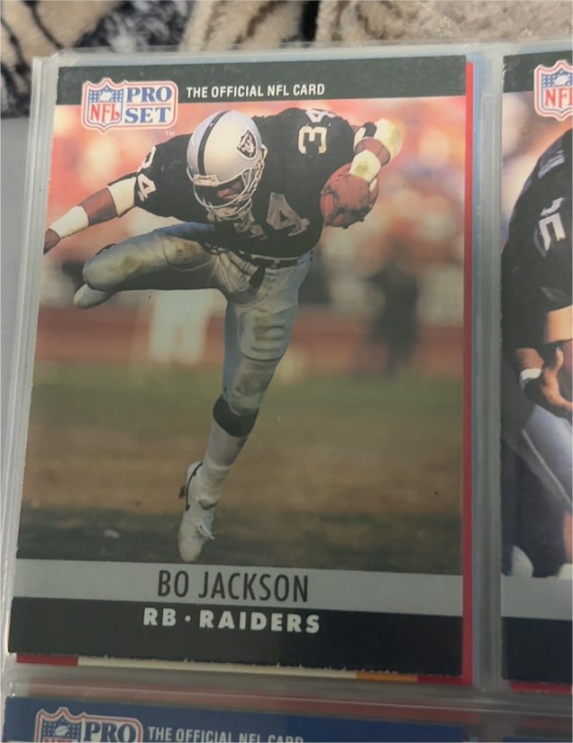 1990 Pro Set #155 Bo Jackson — front