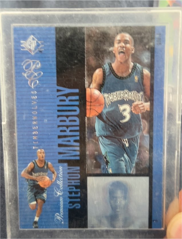 1996-97 SP Premium Collection #PC23 Stephon Marbury — front