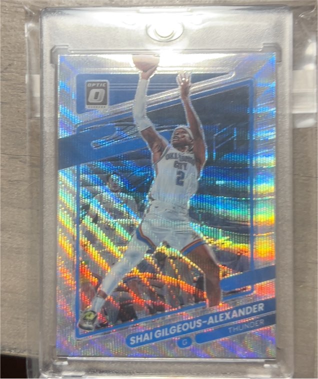 2021-22 Donruss Optic #147 Shai Gilgeous-Alexander — front