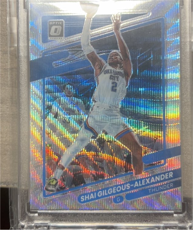 2021-22 Donruss Optic #147 Shai Gilgeous-Alexander — front