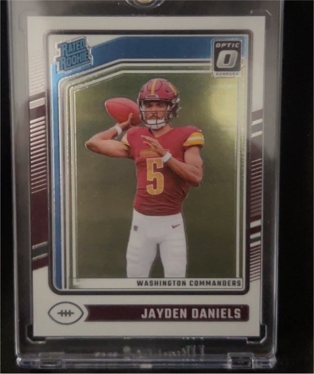 2024 Panini Donruss Optic #248 Jayden Daniels — front