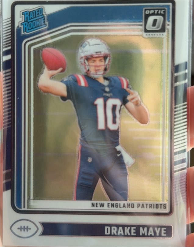 2024 Panini Donruss Optic #229 Drake Maye — front