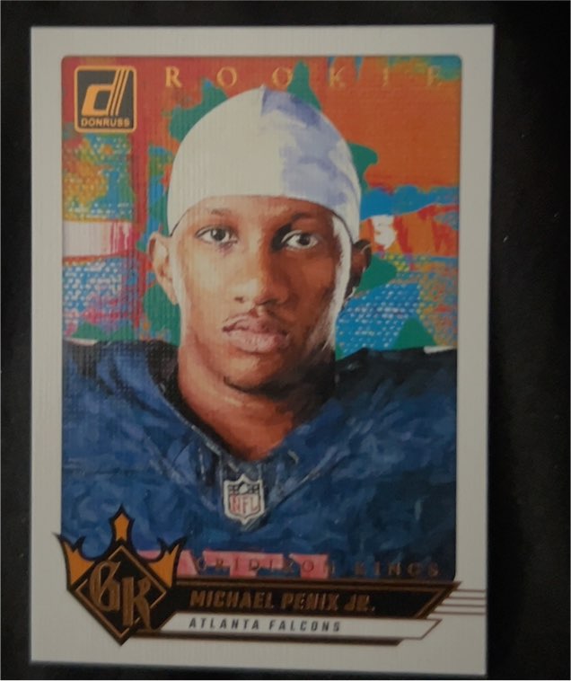 2024 Donruss Gridiron Kings #4 Michael Penix Jr. — front