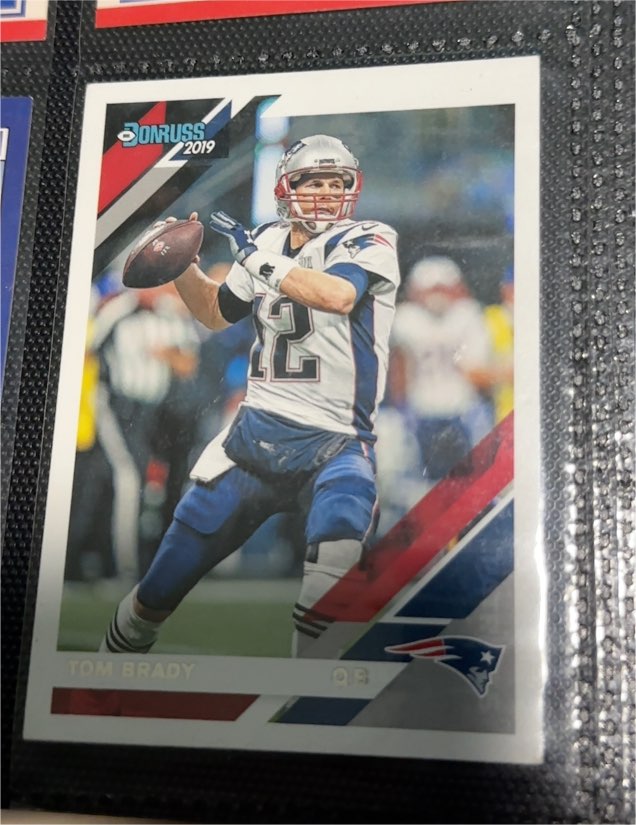 2019 Donruss #162 Tom Brady — front