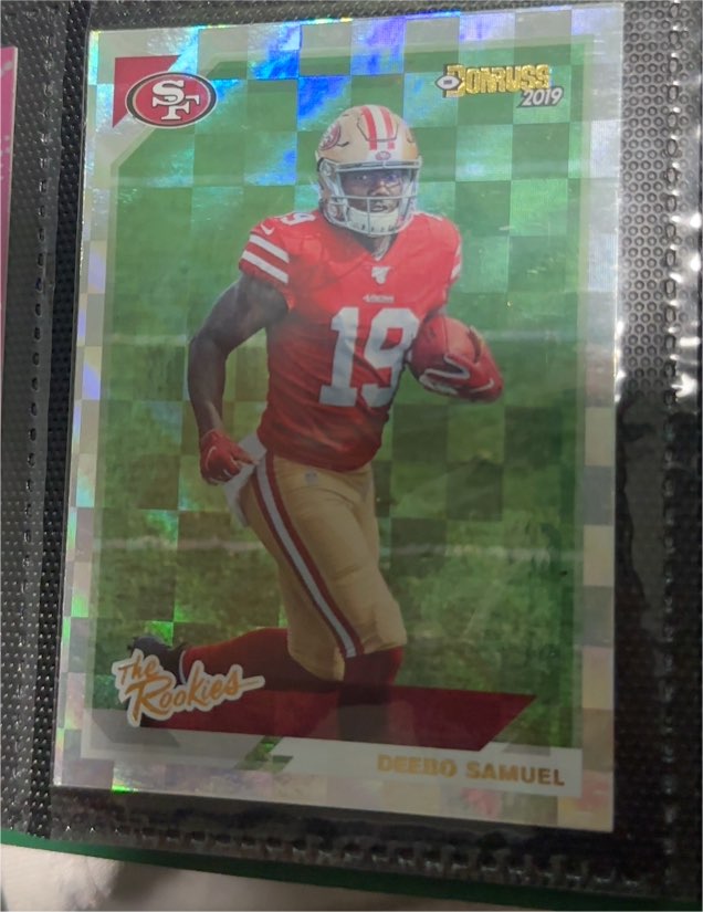 2019 Donruss The Rookies #TR-17 Deebo Samuel — front