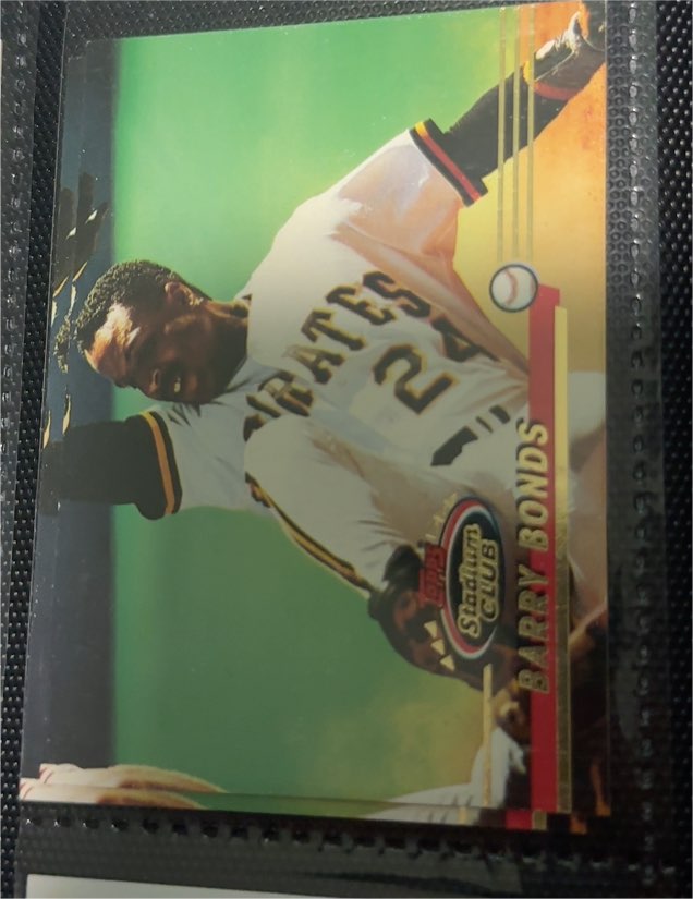 1993 Topps Stadium Club #51 Barry Bonds — front