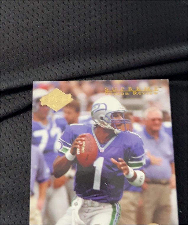 1998 Collector's Edge Supreme Season Review #170 Warren Moon — front