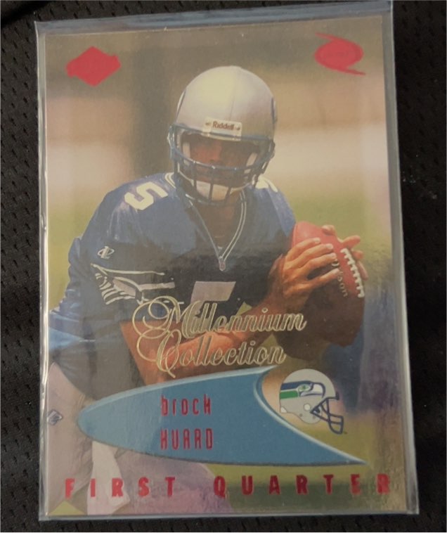 1999 Collectors Edge Odyssey Millennium Collection #2 Brock Huard — front
