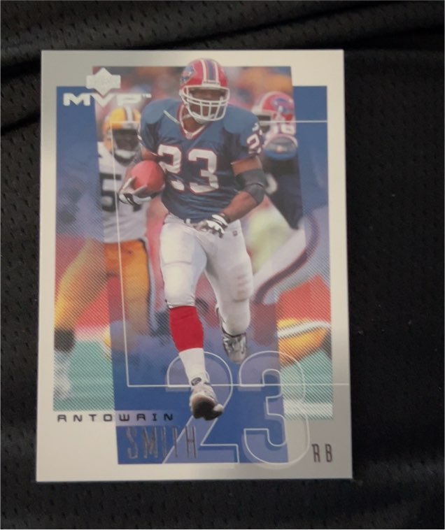 2001 Upper Deck MVP #223 Antowain Smith — front