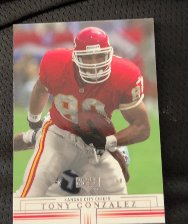 2001 Upper Deck #79 Tony Gonzalez — front