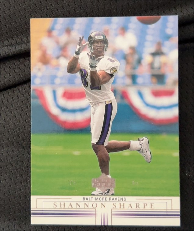 2001 Upper Deck #T2 Shannon Sharpe — front