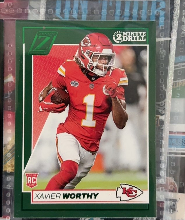 2024 Panini Zenith #200 Xavier Worthy — front