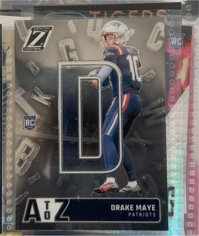 2024 Panini Zenith - A to Z #4 Drake Maye — front