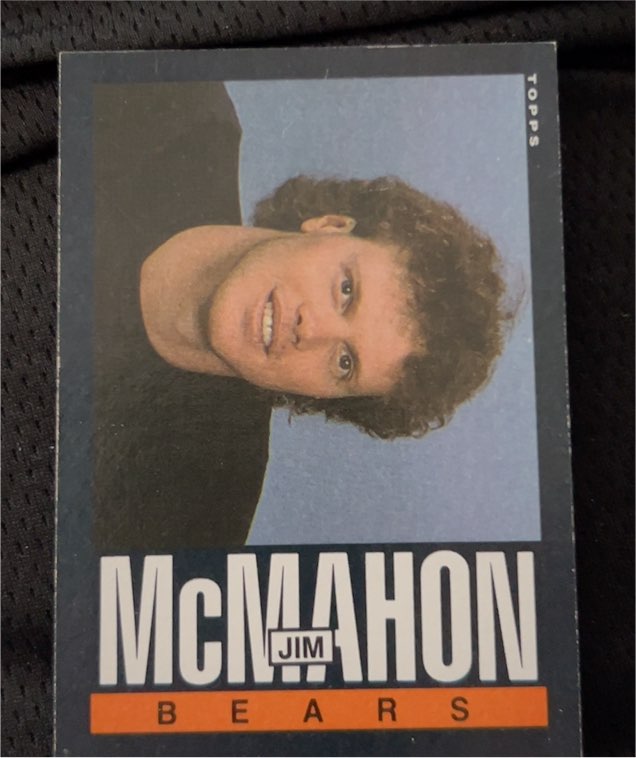 1985 Topps #31 Jim McMahon — front