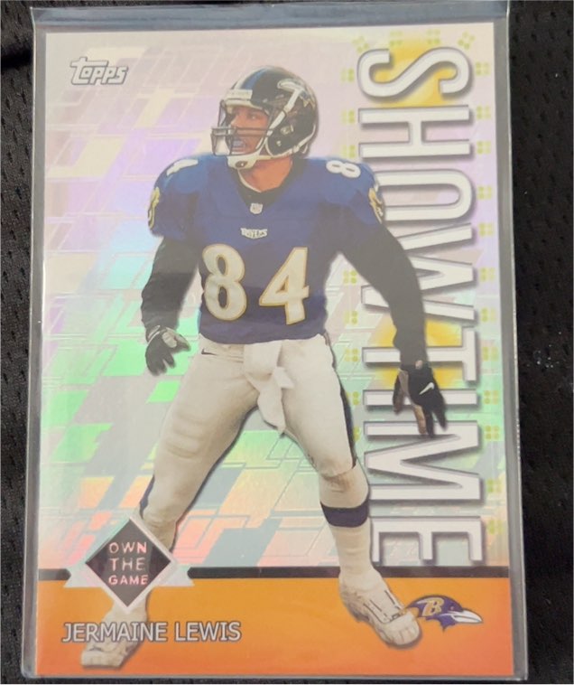 2001 Topps Own The Game #TS3 Jermaine Lewis — front
