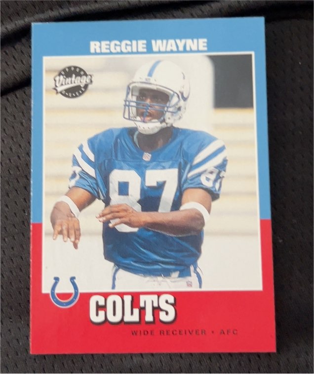2001 Upper Deck Vintage #230 Reggie Wayne — front