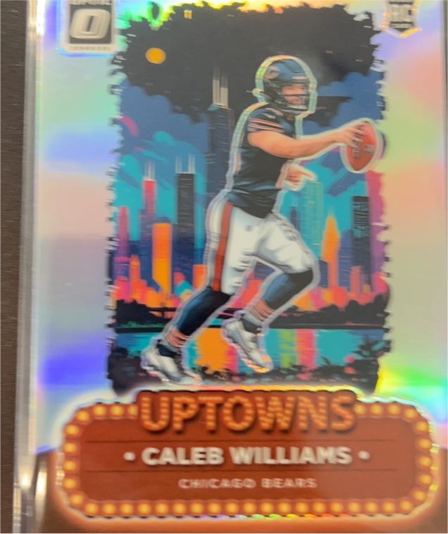2024 Donruss Optic #1 Caleb Williams Uptowns — front