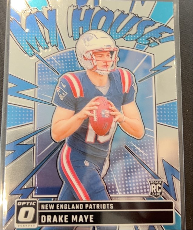 2024 Donruss Optic #8 Drake Maye My House Rookie — front