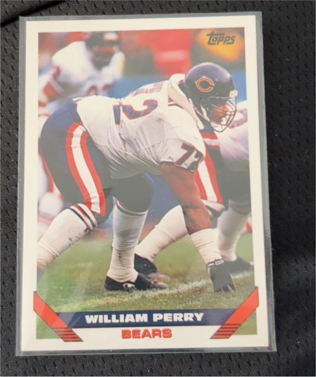 1993 Topps #495 William Perry — front