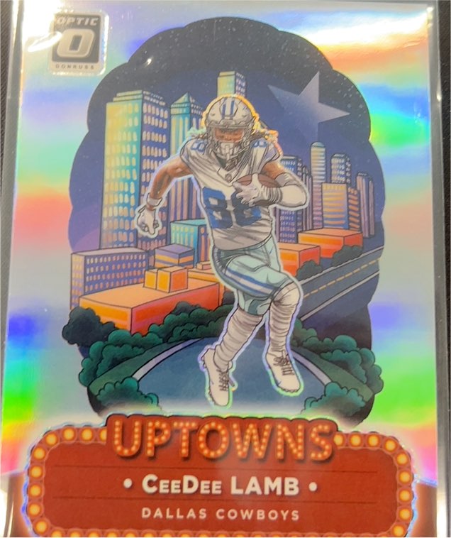 2024 Panini Donruss Optic #21 CeeDee Lamb Uptowns Dallas Cowboys — front